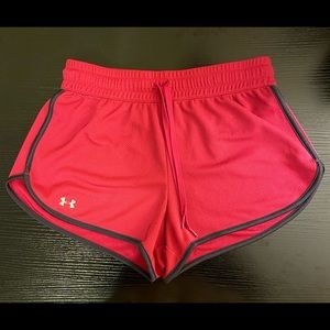 Pink Under Armour Athletic Shorts